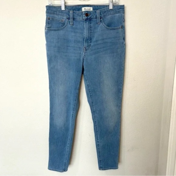 Madewell Curvy Roadtripper Jeggings in Sunbury Wash - size 28 - Picture 4 of 6